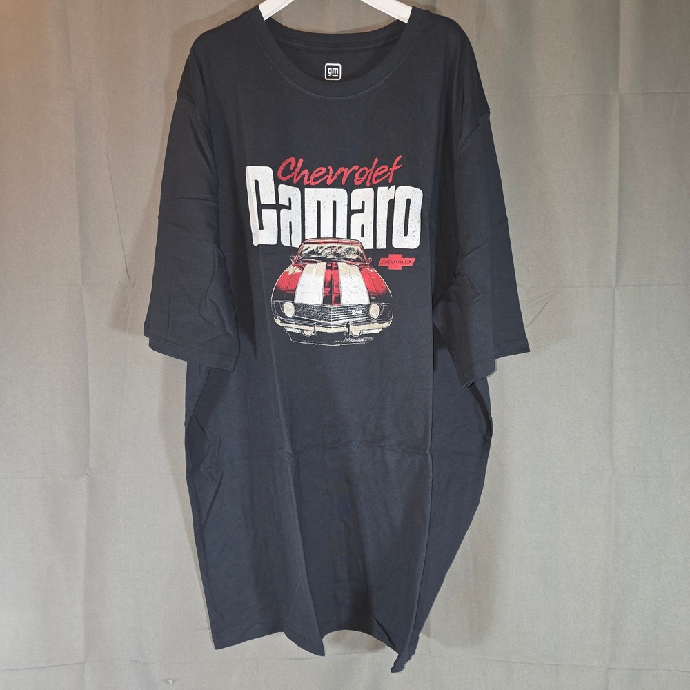 Chevrolet Camaro Mens Graphic T-Shirt Black Official GM Licensed XXLT 7KWM88